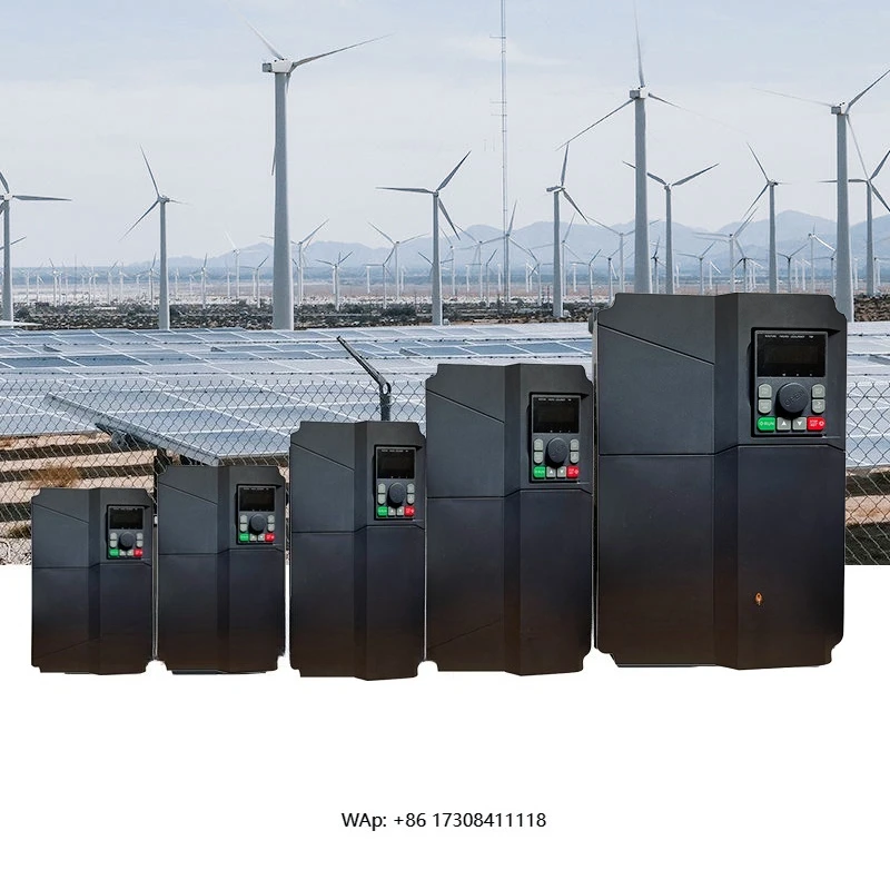

Adjustable Speed 0.75kW 2.2kW Solar DC/AC VFD Pump Inverter Single Phase 220V Variable Frequency Drive Vector Solar Energy