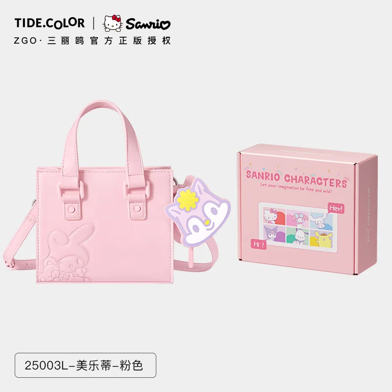 Sanrio Cartoon Kuromi Melody New College Messenger Bag Cambridge Bag Torba na ramię Kobieta Prezent dla fanów