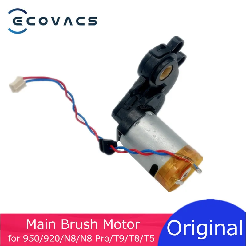 Original ECOVACS Main Brush Motor for DEEBOT OZMO 950/ 920/ N8/ N8 Pro/ T9/ T8 Robot Vacuum Cleaner Accessory Spare Parts