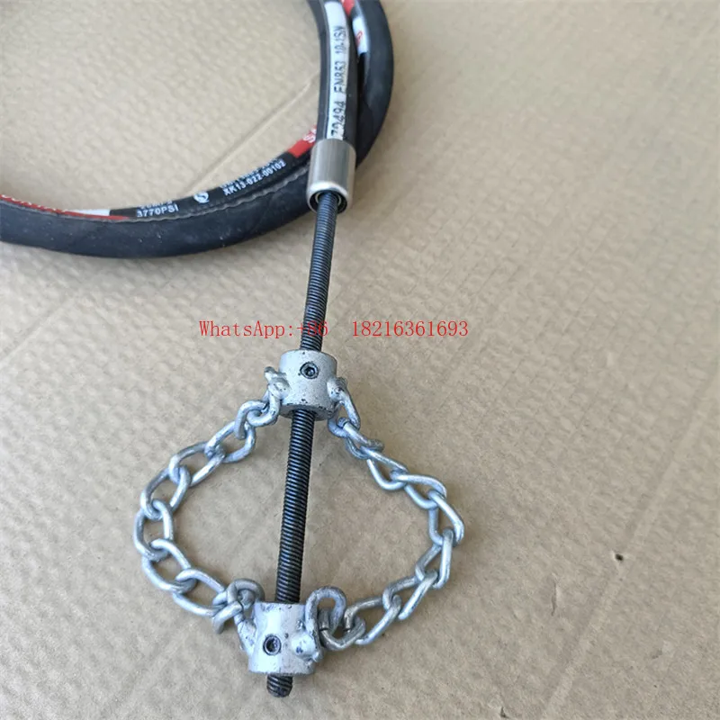 New Type Electric Drill Chain Dredger Pipe Spring Chain Drill Bit Dredger Hinge Dredger