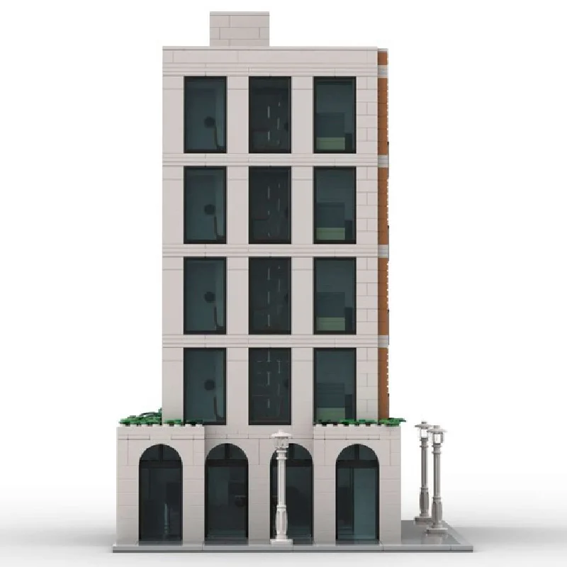 2209 PCS MOC Creativo Città Strada Modulare Squisita Torre Modello Architettura Building Blocks FAI DA TE Per Bambini Assemblaggio Mattoni Giocattoli Regali