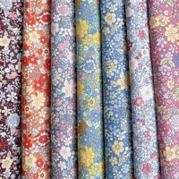 145x50cm Capel Floral 100% Cotton 40S Original Design Fabric Digital Printing for Sewing Cloth Dresses Skirt Kids Designer