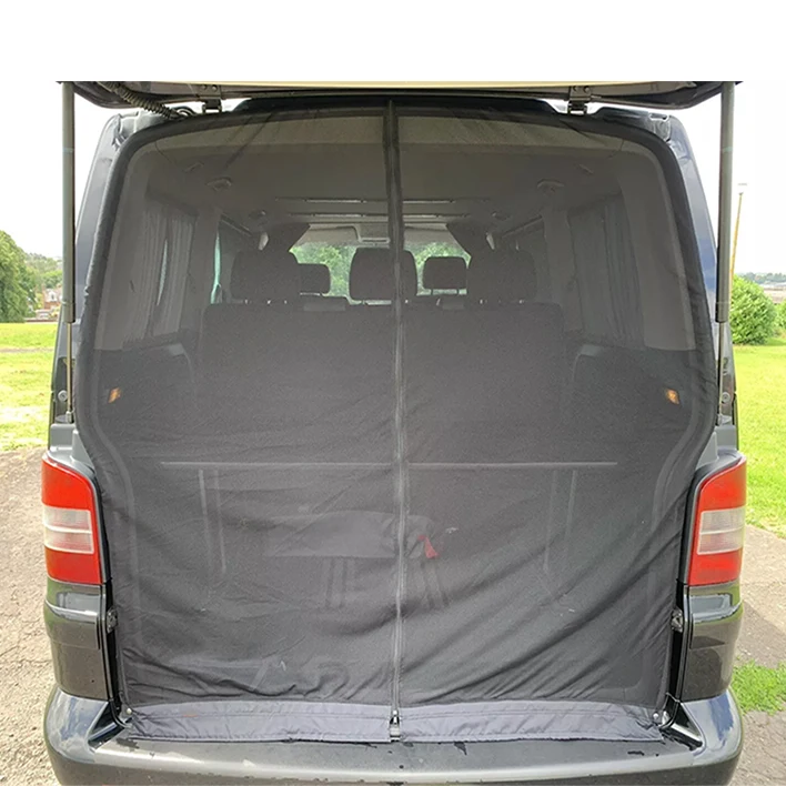 1pc RV Tailgate Barn Door Magnetic Insect Mosquito Fly Screen Net for VW T5 T6 Transporter Motorhome Caravan Camper Van RV Parts