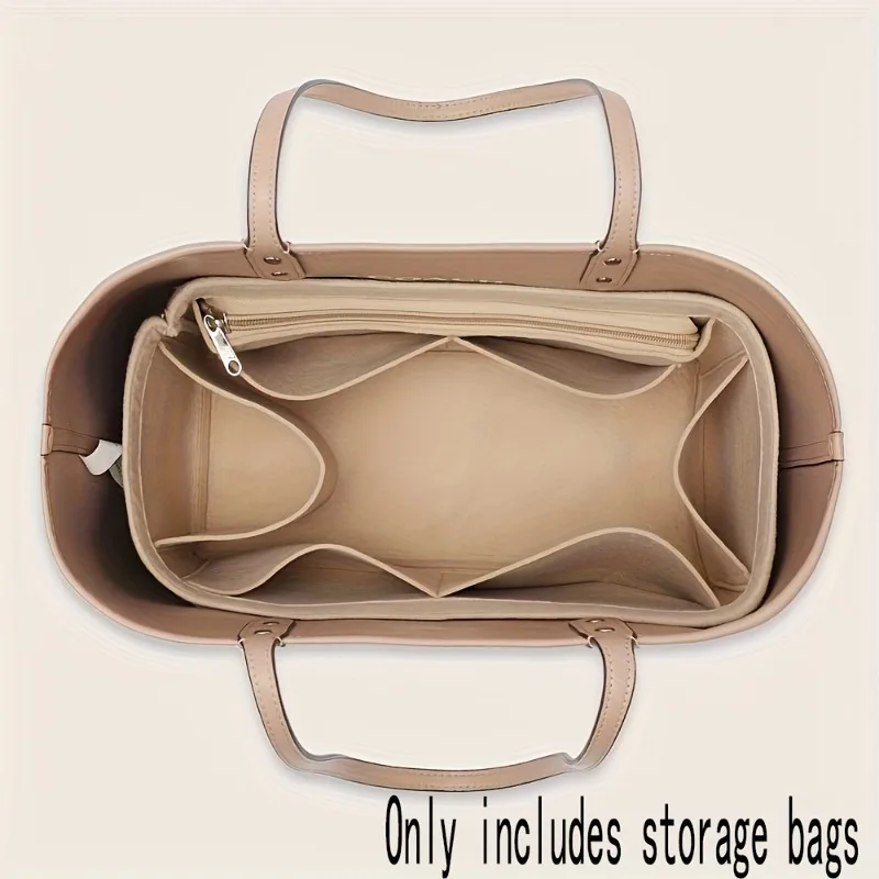 

1pc Essential Clutch Insert Bag - Ultra-Light Space-Saving Lining for Women's Handbags, Multi-Functional Travel/Daily Storage