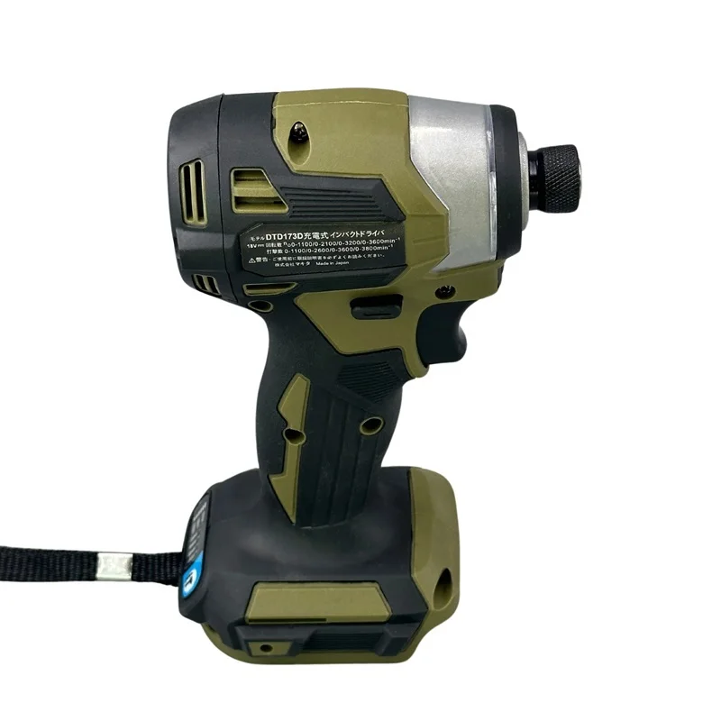 Imagem -04 - Makita Dtd173 Green18v Lithium Power Tool Versão Doméstica Brushless Impact Driver Importado do Japão Ferramenta Multi-função