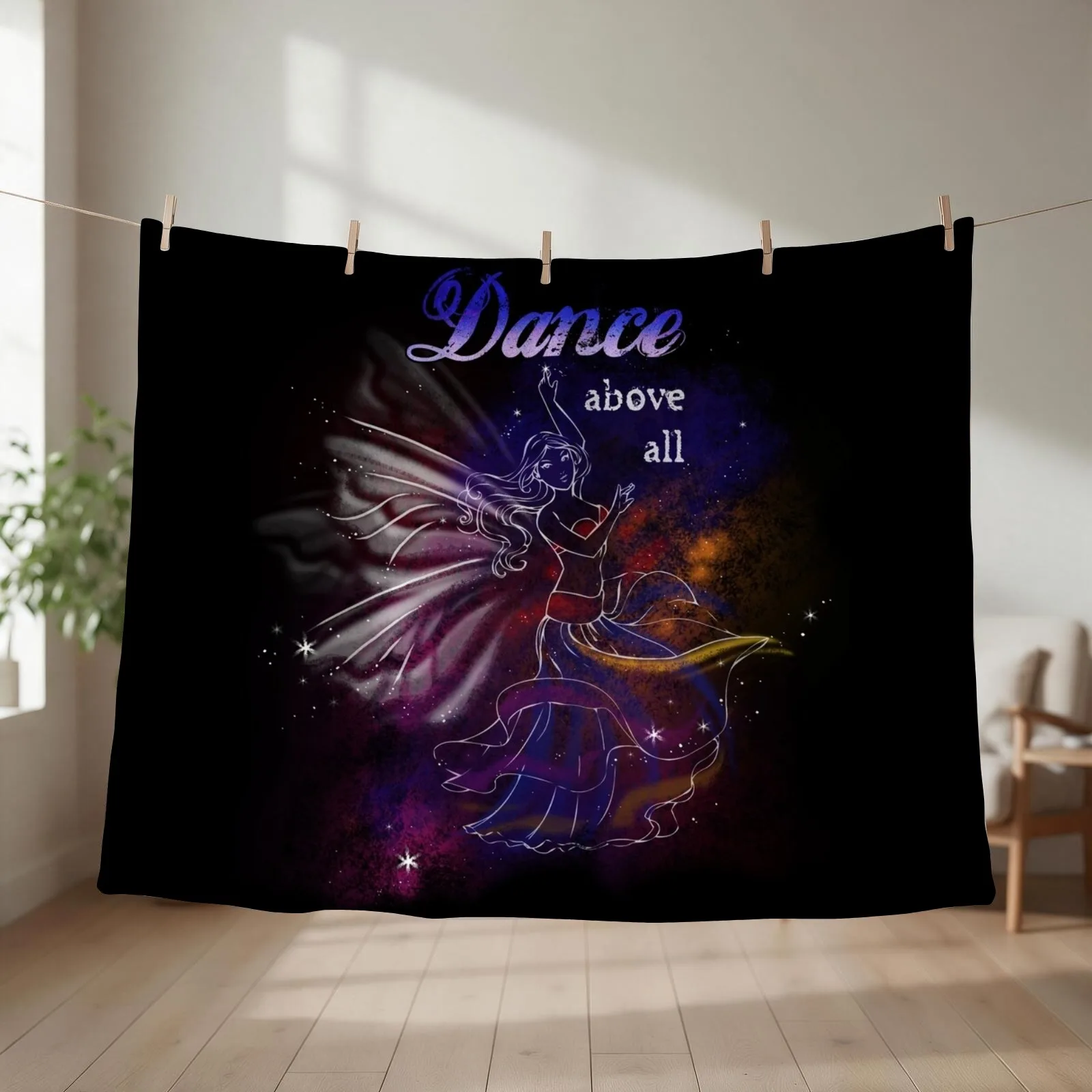Dance Throw Blanket christmas decoration halloween Luxury bed plaid Blankets