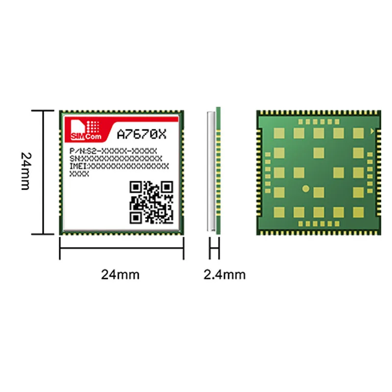 A7670SA-FASE USB Dongle SIMCOM LTE CAT1 Module 4G+2G+Voice+BT+GNSS Development Board breakout kit For Australia/South America