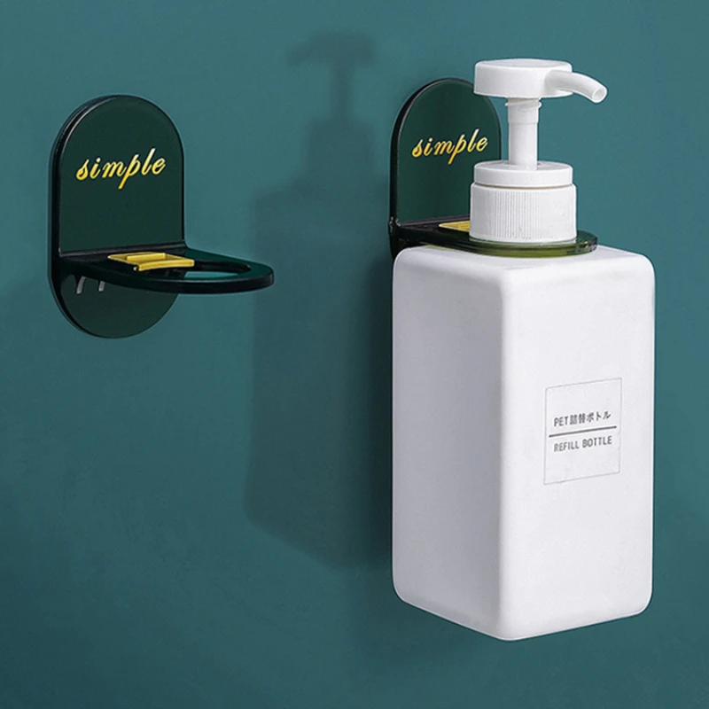 رف تخزين مثبت على الحائط الحمام الحمام اللكم رف معلق حر Traceless الحمام المرحاض قوس معلق هوك