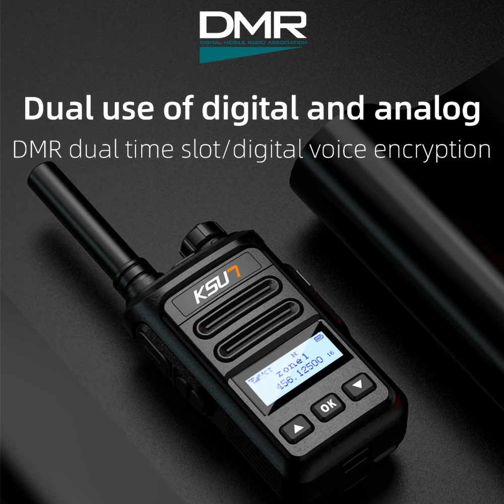 KSUN DM3 DMR トランシーバー長距離暗号化デジタルモバイルラジオ双方向ラジオ DMR プロフェッショナルラジオ