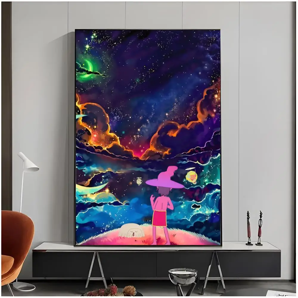 psychedelic animation trippy cartoon T-The Midnight Gospel Poster Living Room Bedroom Decorative Print Unframed Decor