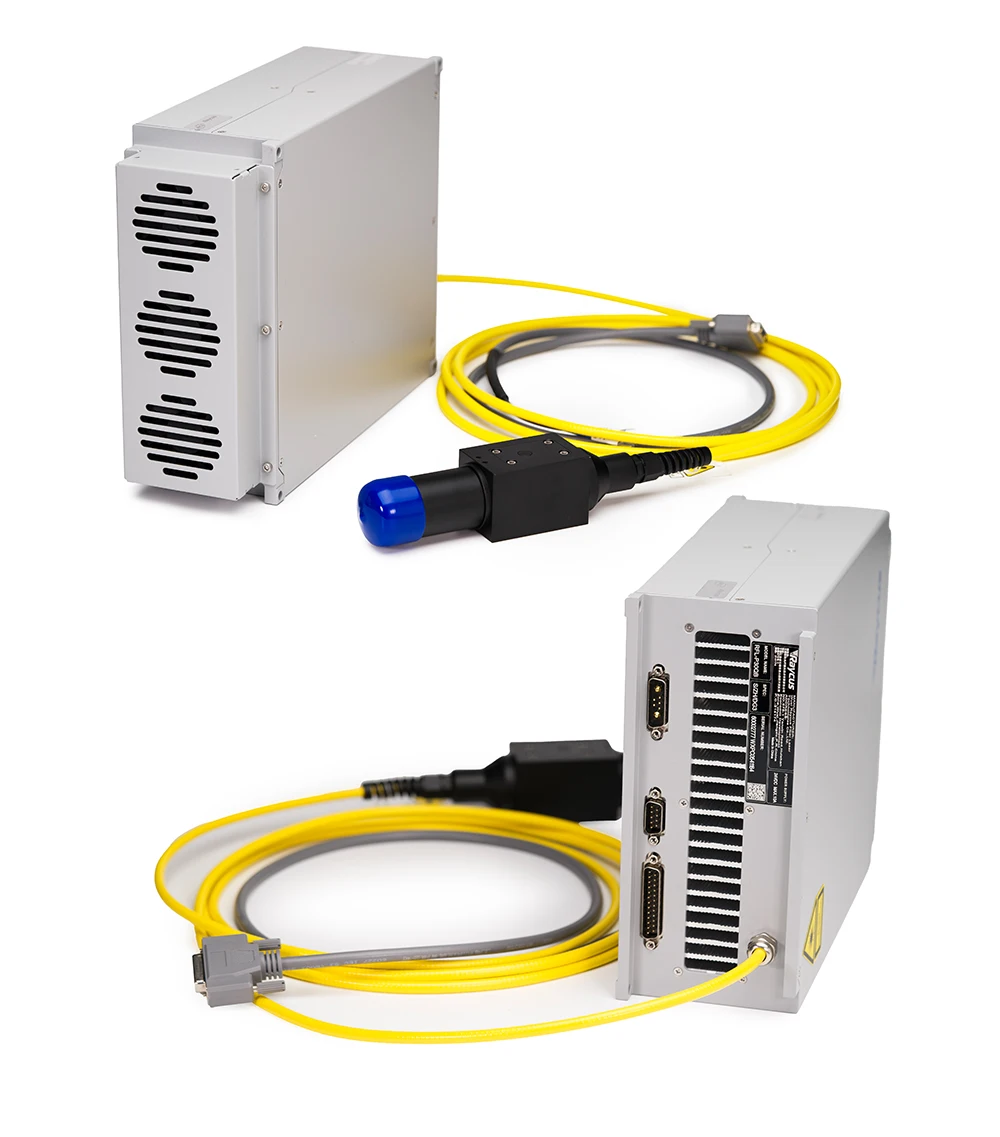 Fuente láser Raycus original Fuente láser de fibra de 100W para máquina de marcado láser