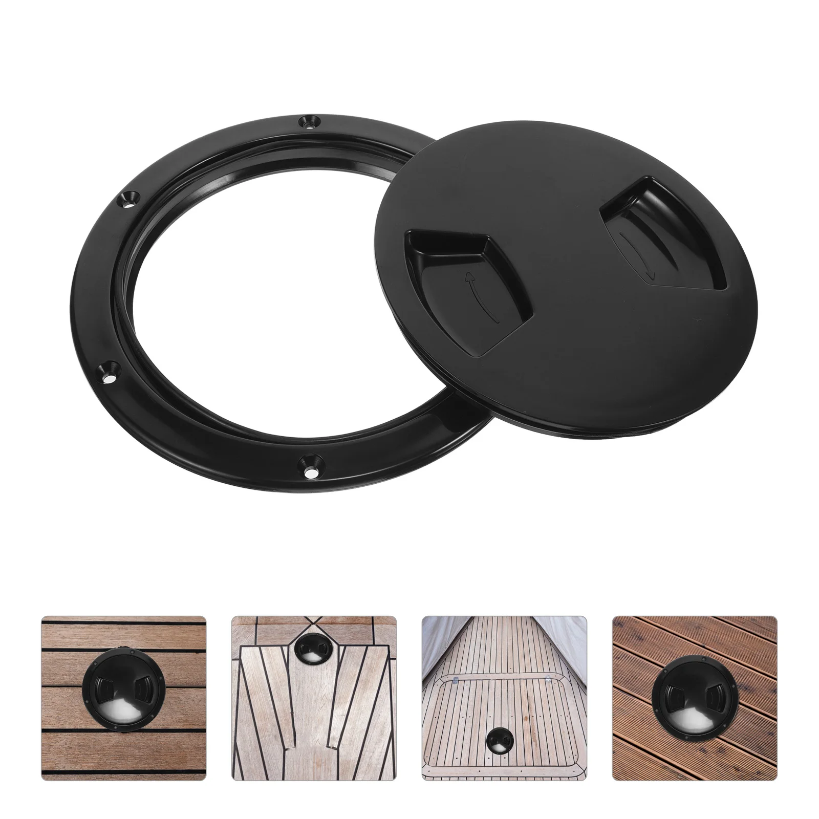 

Deck Cover Boat Round Hatch Access for Kayak Inspection Marine Parts Collagen Lids