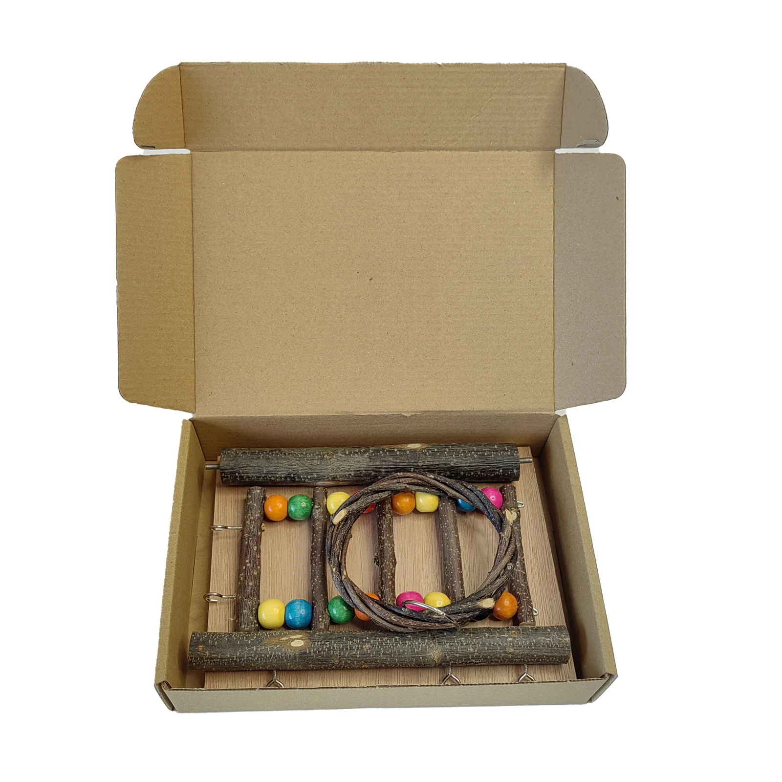 Wooden Small Bird Training Stand 6