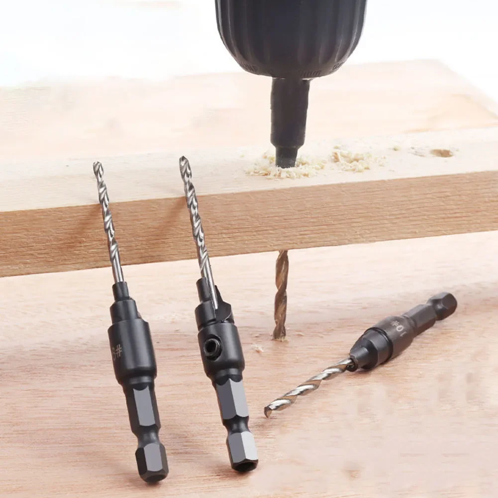 Adjustable Drill Kit Adjustable Quick Change Drill Enhancing DIY Projects Wide Compatibility Easy Drill Bit Replacement