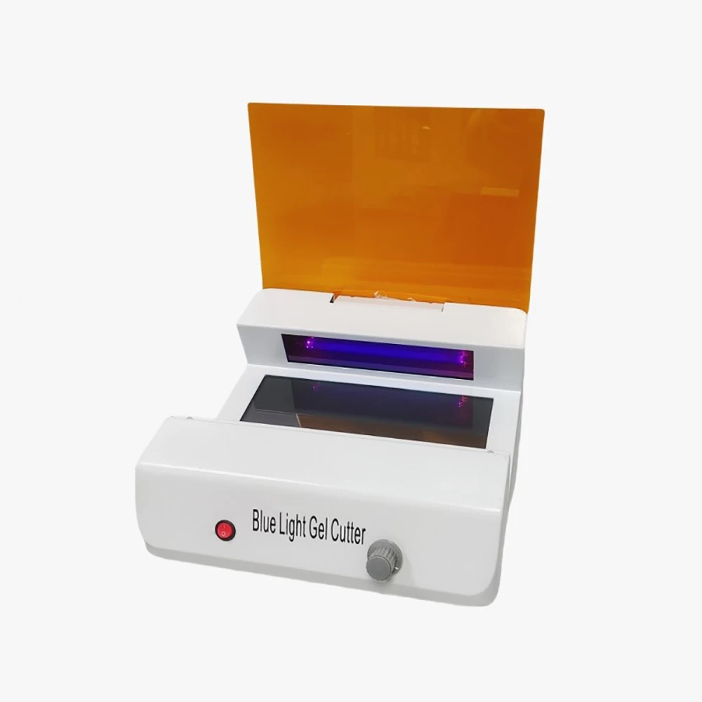 110-220V Blue Light Gel Cutter, Lab Use for Nucleic Acid & Protein Electrophoresis, UV Fluorescent Gel Electrophoresis