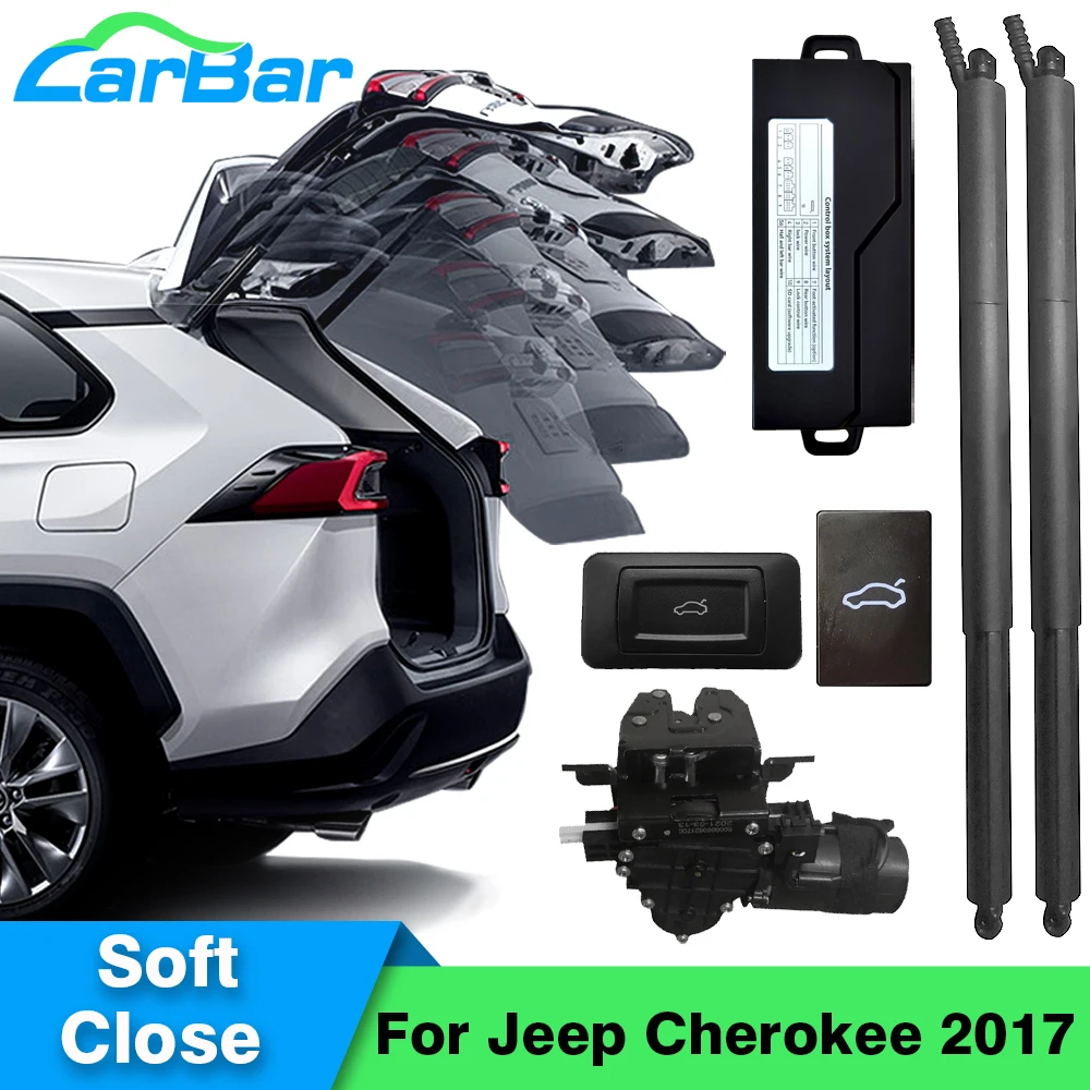 

Carbar Smart Electric Tail Gate Lift For Jeep Cherokee 2017 Power Tailgate Lift Car Automatic Trunk Opening Control Lock