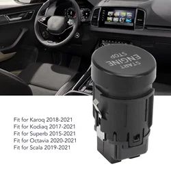 3V0905217 3V0905217A Engine Start Stop Switch Button For Skoda Karoq Superb Octavia 2015-2021 Engine Stop Switch Replacement