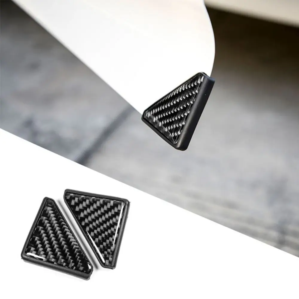2 قطعة ألياف الكربون باب السيارة المضادة للتصادم غطاء بولي TPU المضادة للخدش تحطم خدش حامي المضادة للتصادم العناية بالسيارات ديكور قطاع