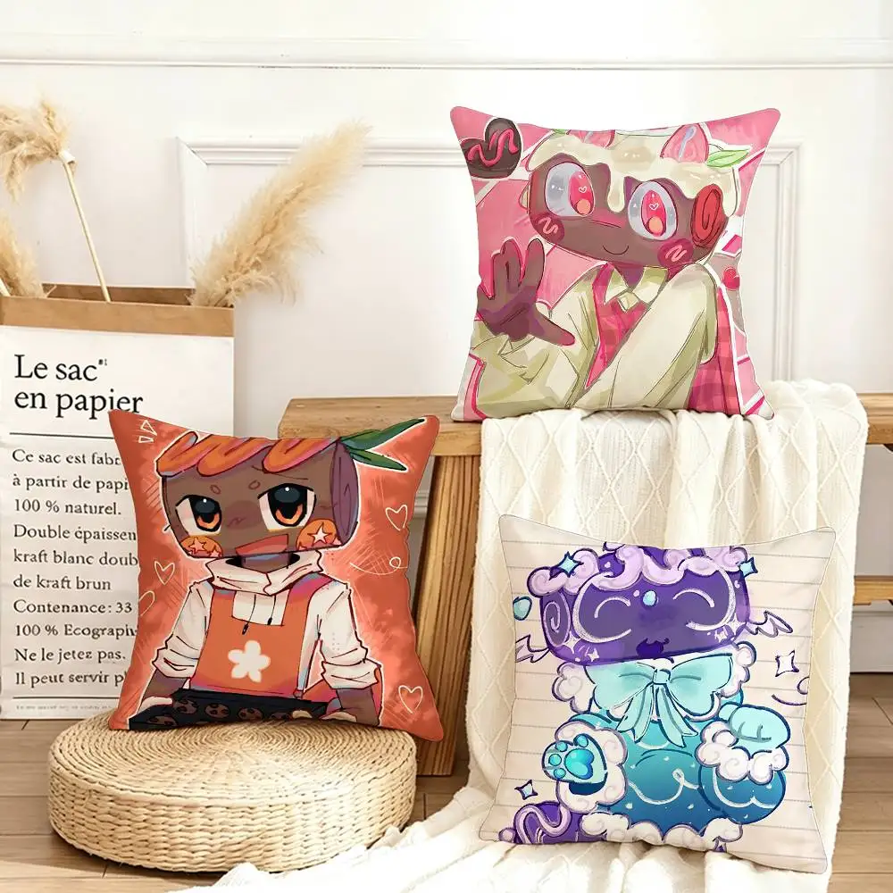 

GAME Swiss Roll C-Cosmo Various Sizes Square Pillow Case For Car Home Bedchamber Decor