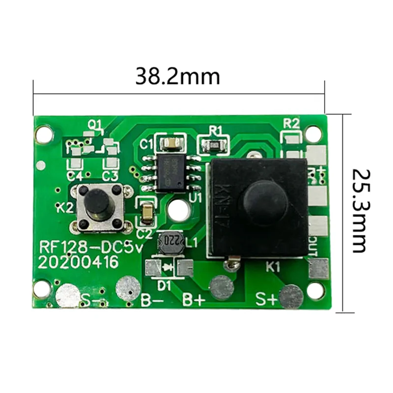 1.2V Solar Lamp String Control Board Circuit Board with Switch Solar Street Light Control Panel Controller ModuleT98C