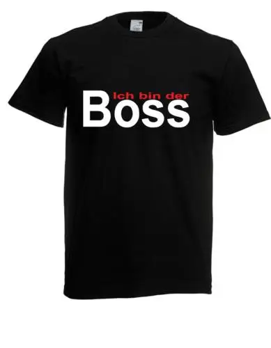 Herren koszulka Ich bin der Boss I Sprรผche I Fun I Lustig bis 5XL