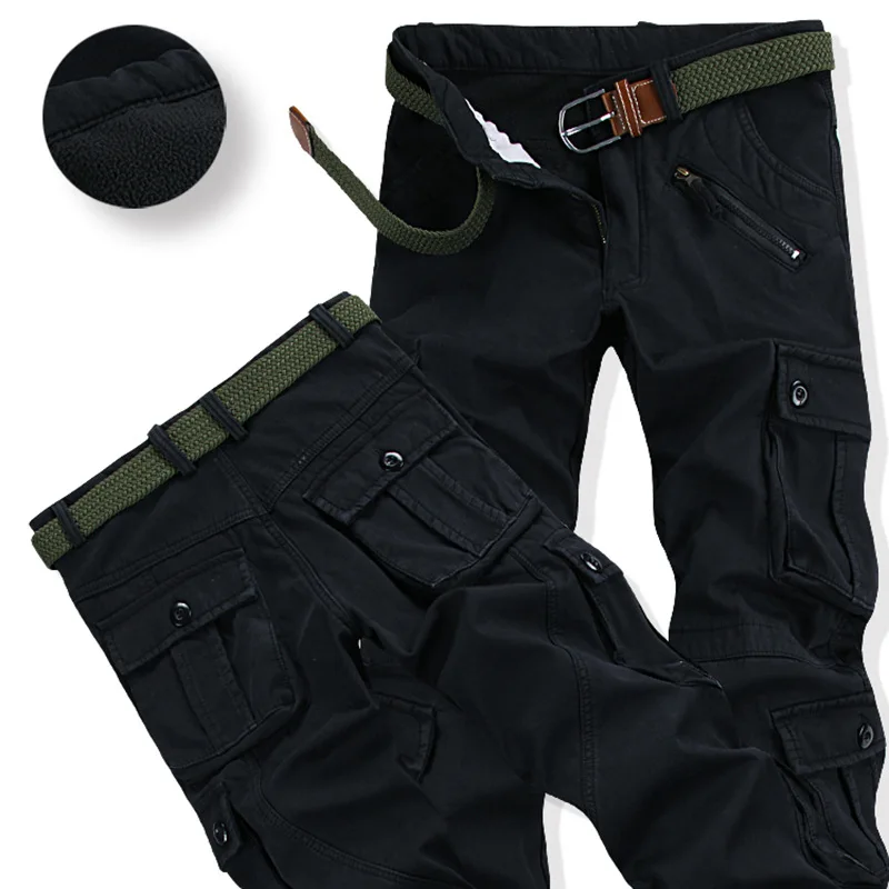 Pantalones tácticosPolares térmicos multi-bolsillo campo y outdoor - imagen 3