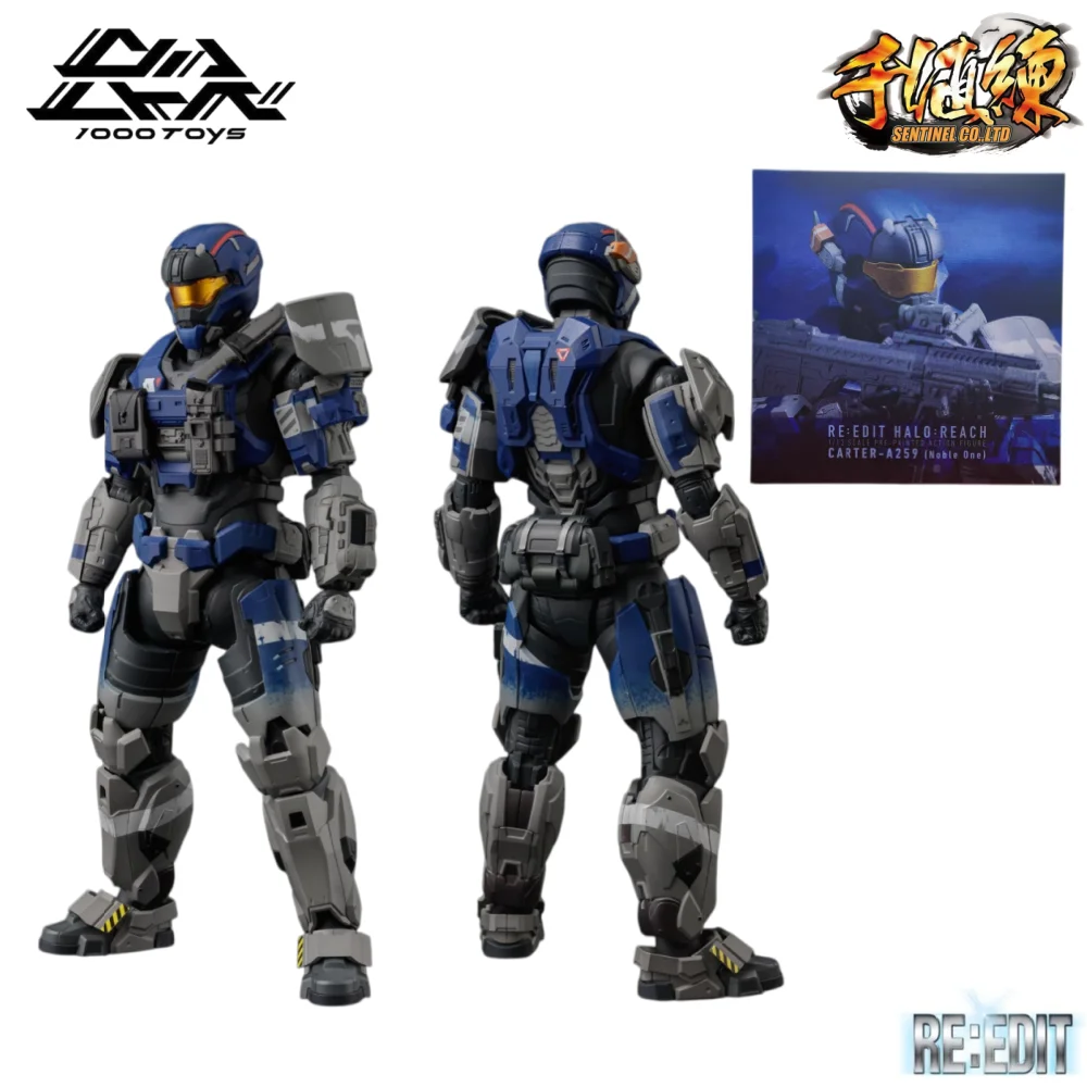1000Toys RE:EDIT Officially Authentic Product Noble Team One-Six with Exclusive Edition 1/12 Scale Pre-Painted Action Figure view 2