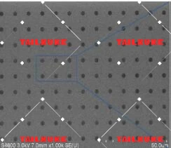 

30-200nm Micro porous Silicon Nitride Thin Film Electron Microscope Consumables Electron Microscope Carrier Net