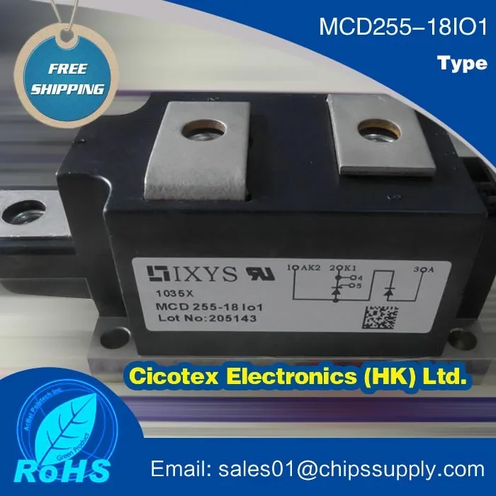 IC MCD255-18IO1 IGBT POWER MODULE MCD255-18I01