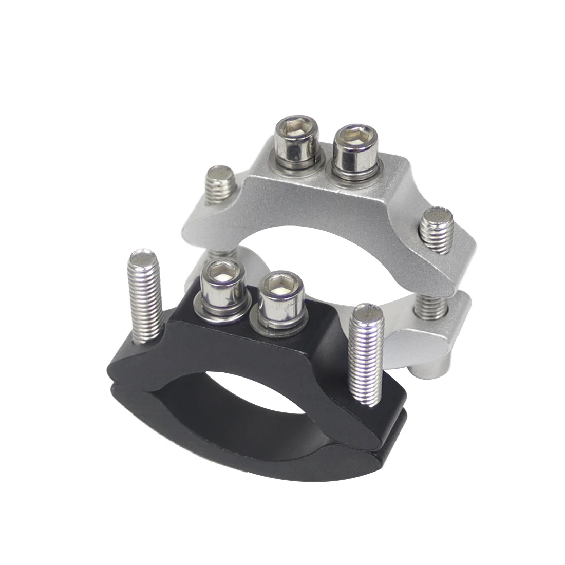Lenker M6 Feste Schraube Fahrrad Radfahren Clip Clamp Taschenlampe Halterung LED Front Licht Halter Motorrad Fahrrad Zubehör – Detail 17
