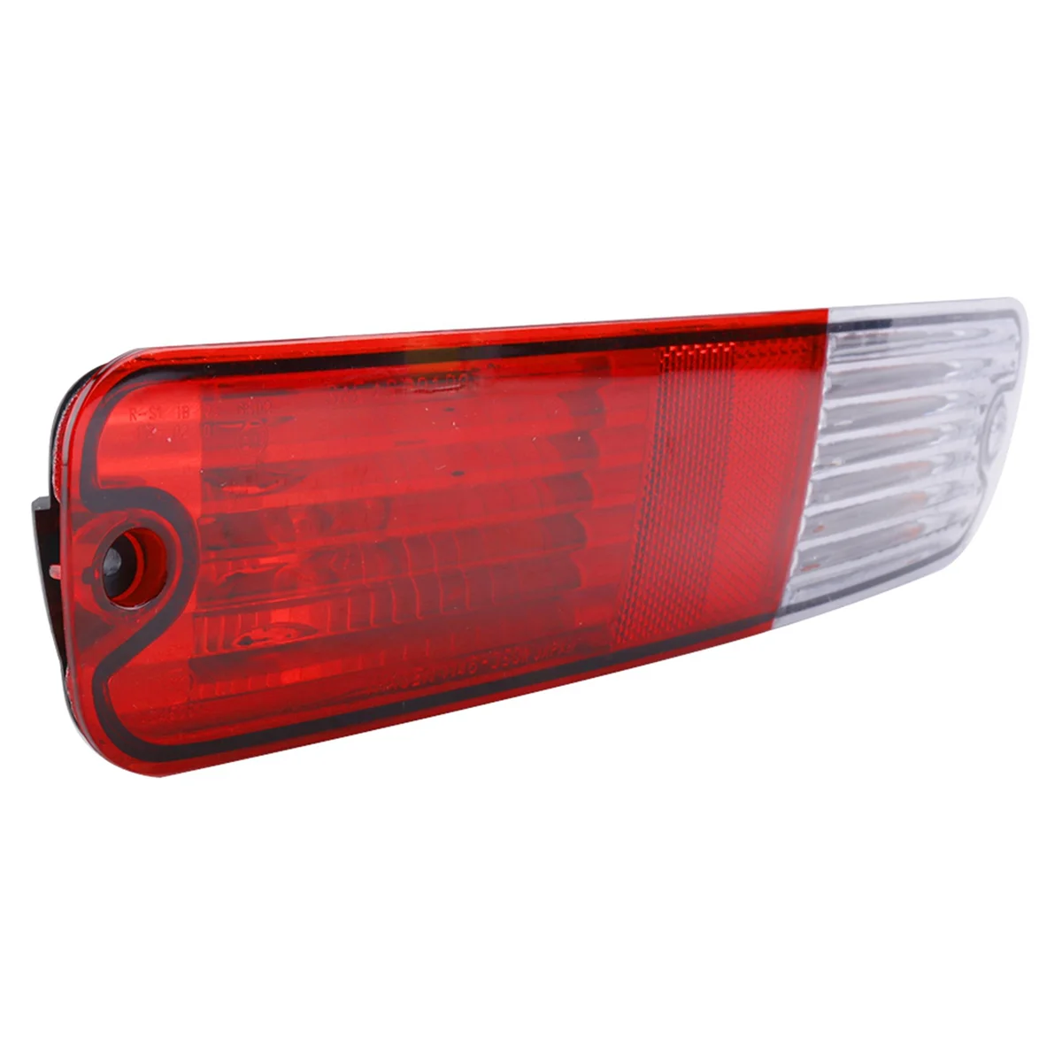 1Pair Car Rear Bumper Fog Light Parking Warning Light Reflector Taillights for Mitsubishi Pajero Montero V73 V77 02-06