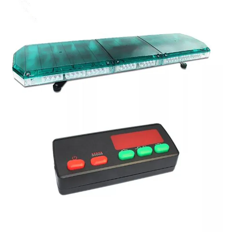 

120cm Green Led postal car Warning light bar,88W Led mailcoach emergency lightbar,police ambulance fire truck light