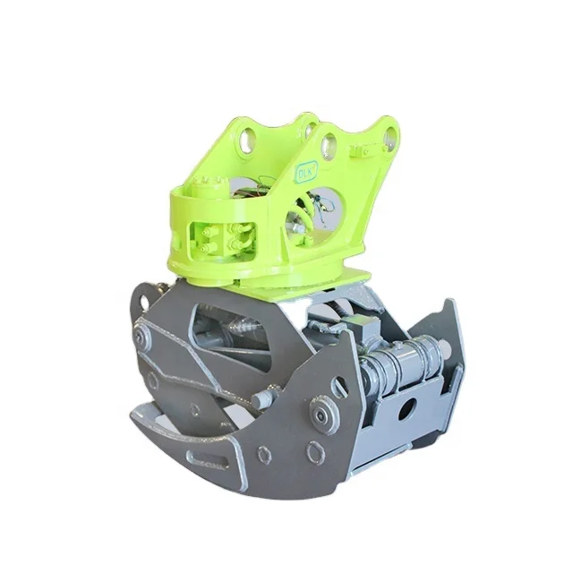 

New Hydraulic Log Grapple For Excavator Rotating Grapple With Core Motor Engine & Pump Components For Construction Industries