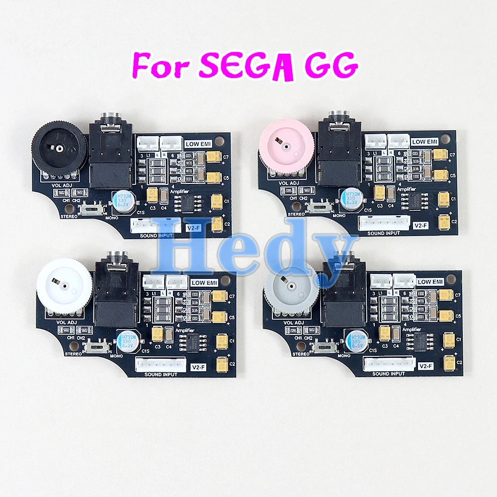 1PCS For SEGA Game Gear Console PCB Power Switch Board USB-C Dual Channel For SEGA GG Volume Audio Board No Sound MainBoard