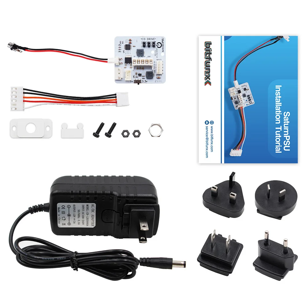 

For Sega SaturnPSU 12V PSU Game Console Power Supply Power Panel Kit Rev2.1