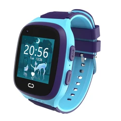 Kids Smart Watch 4G Sim Card Video Call Chat Camera Sos Gps Locatie Tracker Wifi Zaklamp Waterdichte Smart Horloge Voor Kinderen