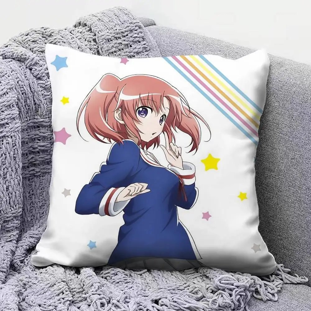 Engaged to the Unidentified Anime  Pillow Covers, Home Sofa Cushion Covers and Aecorative Custom