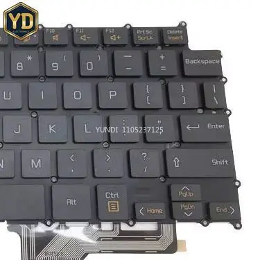YD New KR BR AR US SP Laptop Keyboard With Backlight For LG 13Z970 13Z970-G 13Z970-MRS1J 13Z970-UAAW5U1 English Arabia Korean