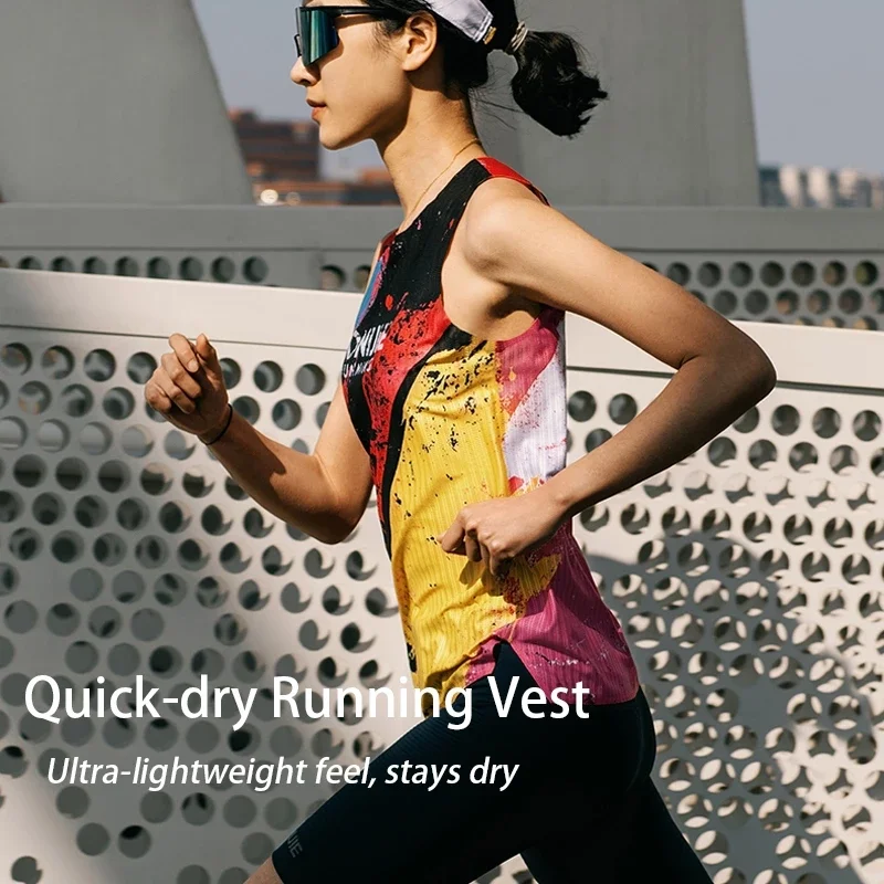 AONIJIE FW6235 Women's Workout Tank Tops Sleeveless Athletic Racerback for Gym Yoga Running Athletic T Shirt