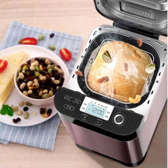 Dongling maszyna do chleba makaron domowy małe urządzenie do robienia śniadania toster dżem ciasto jogurt DL-T06S-K Auto posypać orzechy owocowe 110-220-240V