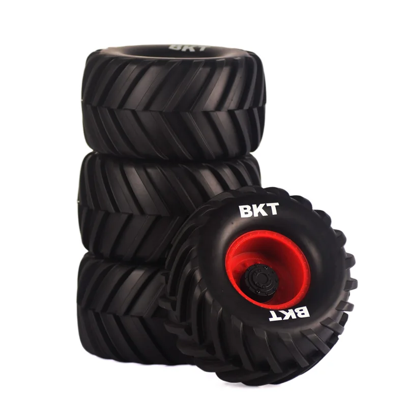 

Шины для радиоуправляемых машин, 4 шт., 135 мм, особо крупные внедорожные шины, шестигранный соединитель 12 мм, подходят для Tamiya/Hpi/Kyosho/Hsp