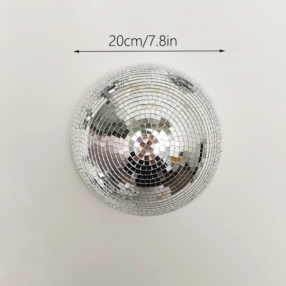 Muur Discobal Gespiegelde Ontwerpen Metallic Home Decor Spiegel Bal Decoratie Voor Bruiloft Discobal Halve Cirkel Thuis Muur Art