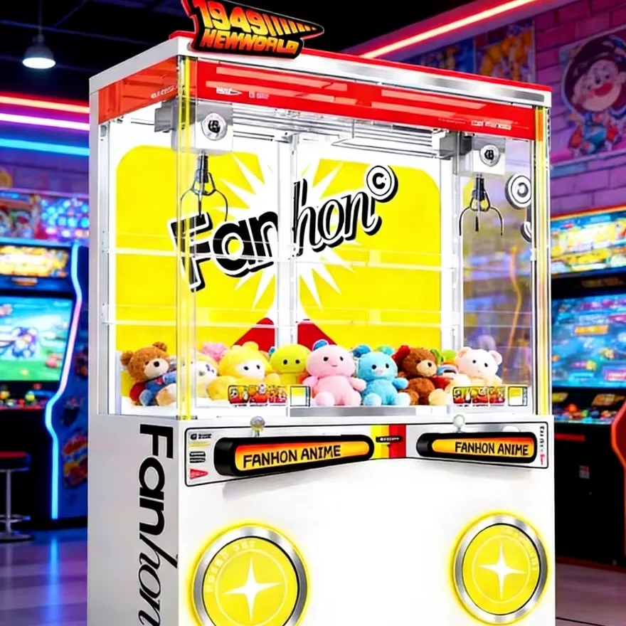 

Коммерческий торговый автомат для продажи слепых коробок (2 игрока) - с приемом монет и карт для торговых центров и розничных магазинов