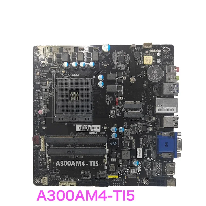 Suitable For ECS A300AM4-TI5 Motherboard A300AM4 DDR4 Mini-ITX Mainboard 100% Tested OK Fully Work