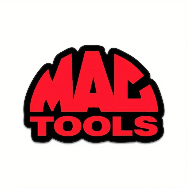 

1 шт. прочная виниловая наклейка с логотипом Mac Tools-украшение стены гаража/шлема/бриджа для автоэнтузиастов