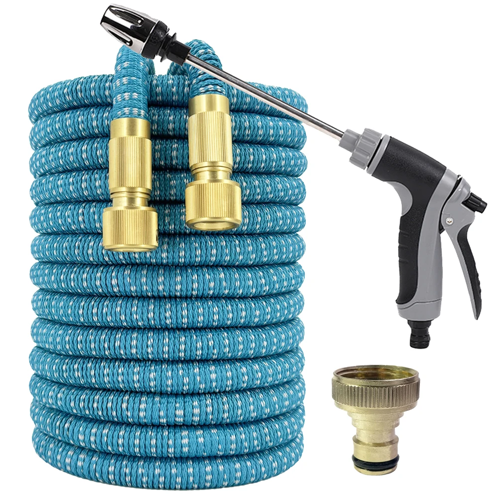 

Expandable Magic Hose High-Pressure Car Wash Cleaning Water Gun Home Garden Watering Water Pipes Gardening Supplies 25FT-100FT