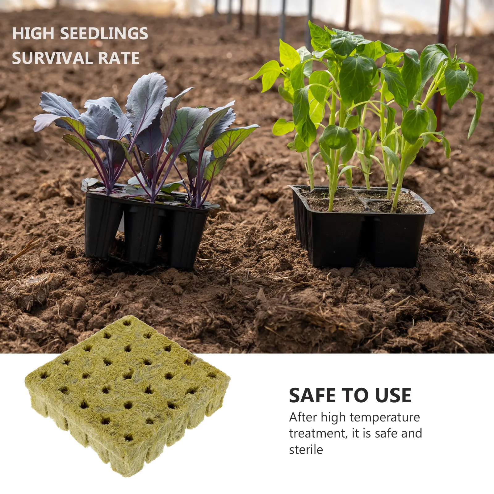 25Pcs Plant Fertilizer Nutrient Soil Block Soilless Cultivation Seedlings Transplantation Garden Gardening Supplies