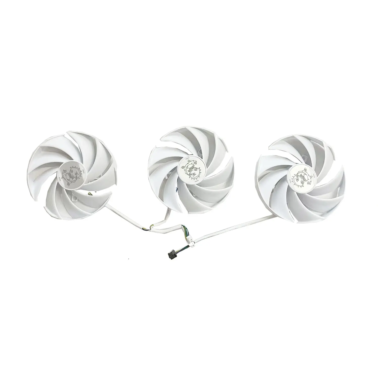 PLD09210B12HH GPU FAN For MSI GeForce RTX 4060 Ti GAMING X SLIM WHITE 16G Graphics Card Fan
