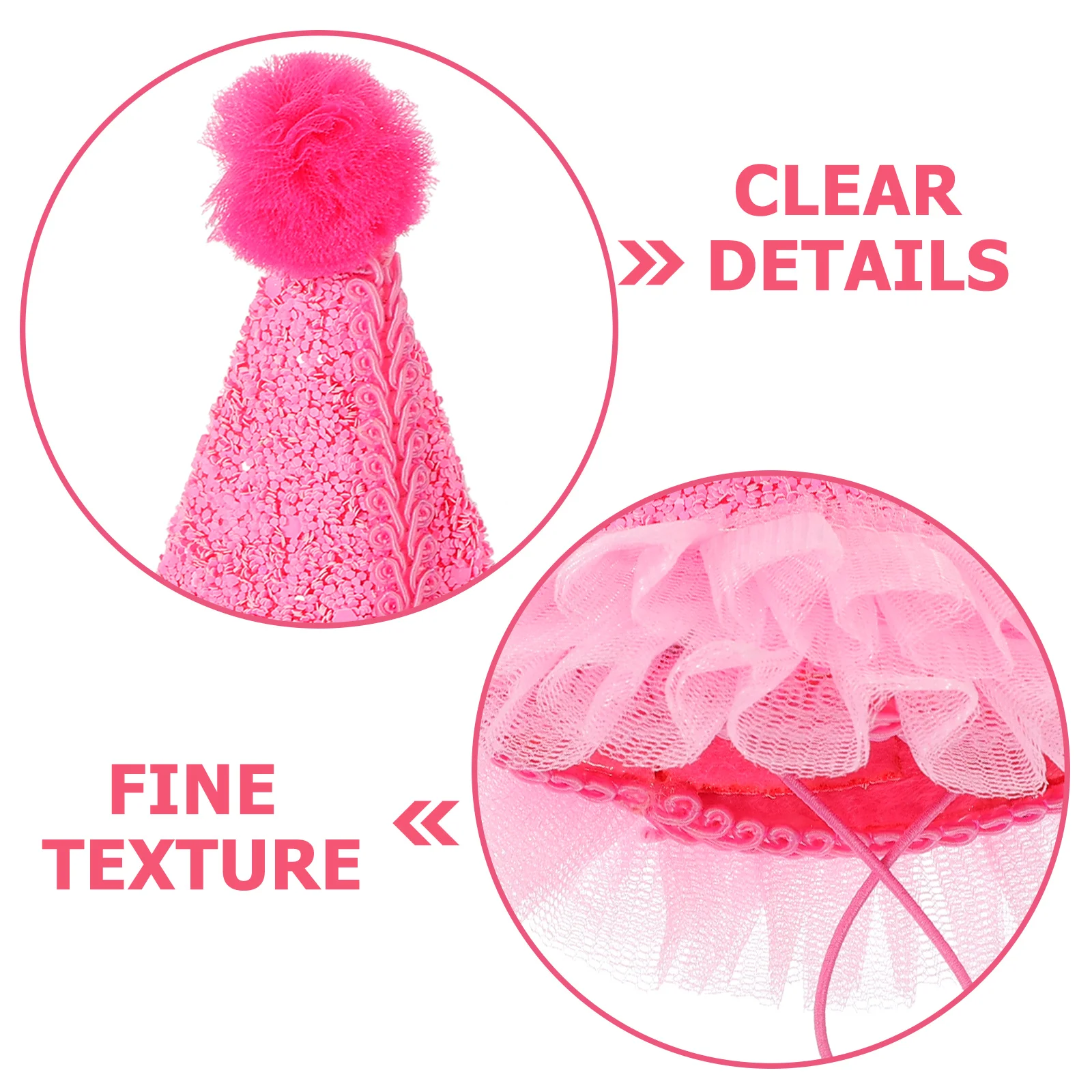 

1pc Hat Soft Cloth Material Adjustable Birthday Halloween Christmas Party Decoration Pet Supplies Photo Prop Cone Headdress