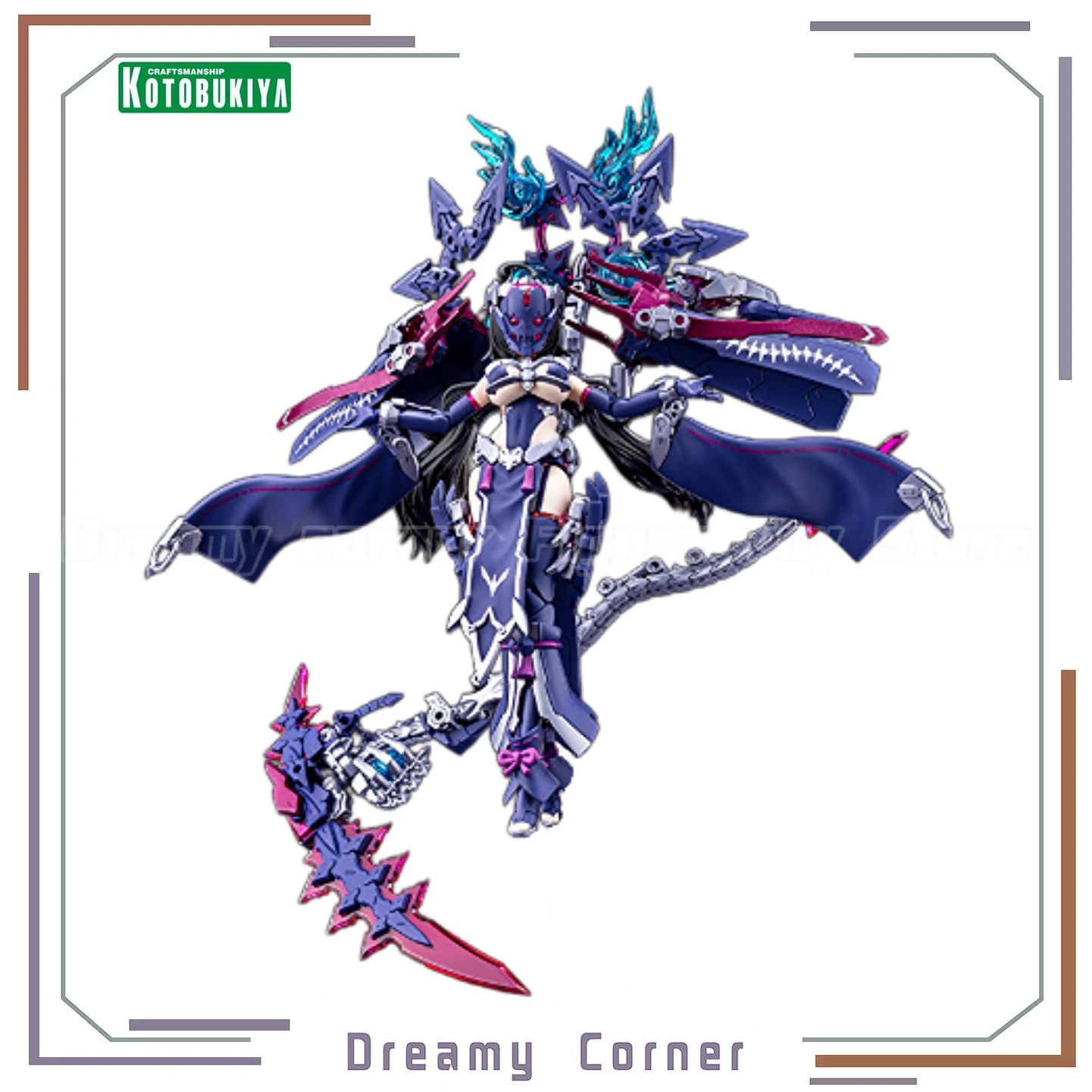 【En Stock】dispositivo Original Kotobukiya Megami KP702 AUV TSUKUYOMI REGALIA 1/1 figura de acción Mecha juguetes de ensamblaje